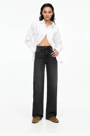 Pull&Bear Jean Droit Taille Haute