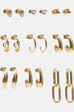 Pull&Bear Pack De 9 Paires De Boucles D’oreilles