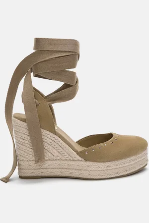 Pull&Bear Espadrilles Compensées Cuir