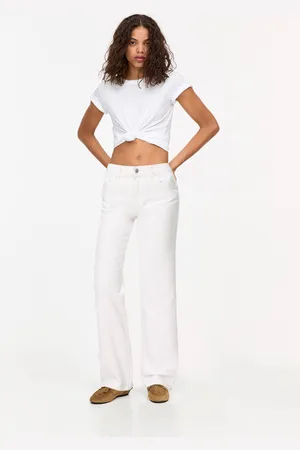 Pull&Bear Jean Droit Taille Moyenne