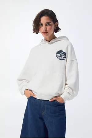 Pull&Bear Sweat Imprimé Tennis Capuche