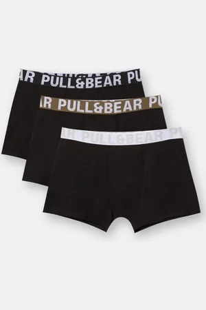 Pull&Bear Lot 3 Boxers Avec Écusson