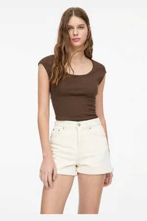 Pull&Bear Short Mom Denim Revers