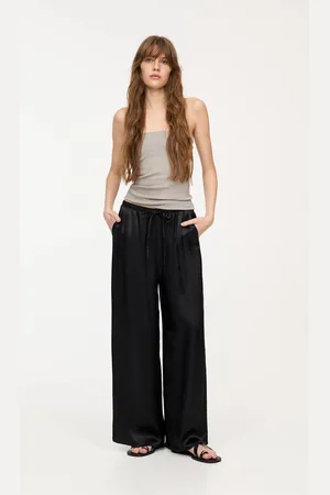 Pull&Bear Pantalon Jogging Satiné