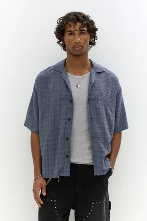Pull&Bear Chemise À Carreaux Seersucker