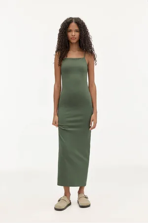 Pull&Bear Robe Midi À Bretelles