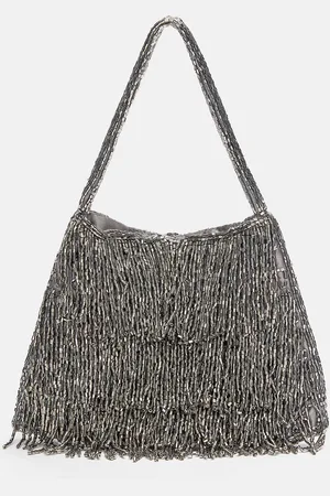 Pull&Bear Sac À Main Perles Franges