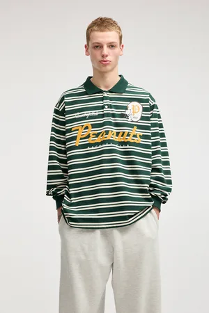 Pull&Bear Polo Peanuts Rayures