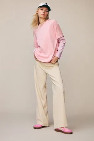 Pull&Bear T-Shirt Oversize Doubles Manches