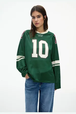 Pull&Bear T-Shirt Base-Ball À Manches Longues