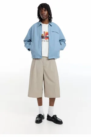 Pull&Bear Bermuda Long Rayures Tennis