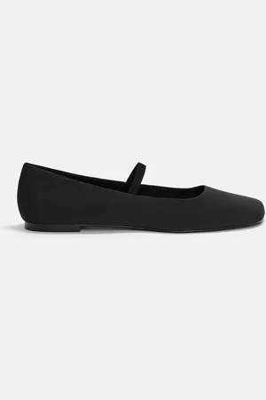 Pull&Bear Ballerines Noires Lanière