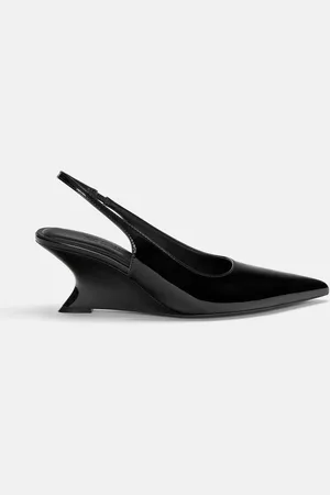 Pull&Bear Chaussures À Talon Compensé Vernies