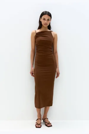 Pull&Bear Robe Midi Asymétrique