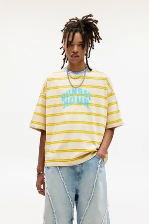 Pull&Bear T-Shirt Rayé Sunset Hour Stwd