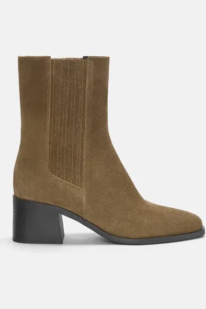 Pull&Bear Bottines Cowboy Cuir