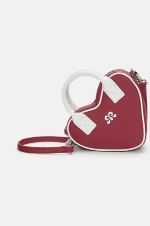 Pull&Bear Mini Sac Bandoulière Rétro Cœur