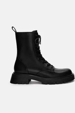 Pull&Bear Bottines Plates À Lacets