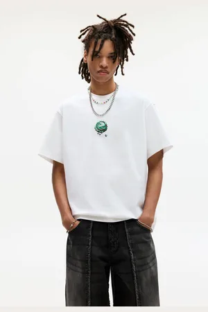 Pull&Bear T-Shirt Stwd Imprimé Plaques