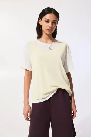 Pull&Bear T-Shirt Double Manches Courtes