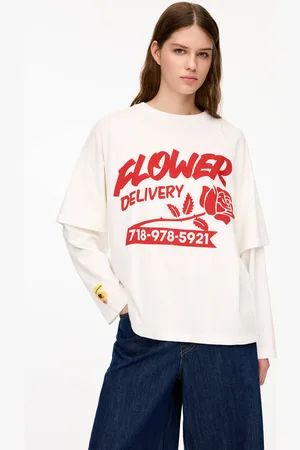 Pull&Bear T-Shirt Deli & Grocery Doubles Manches