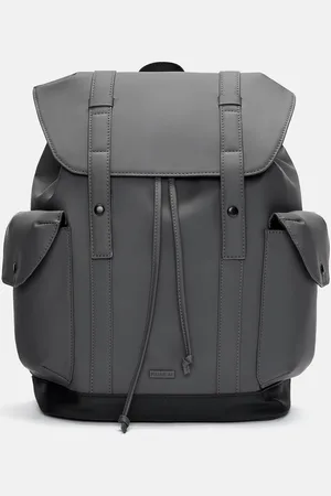 Pull&Bear Sac À Dos Enduit Multipoches