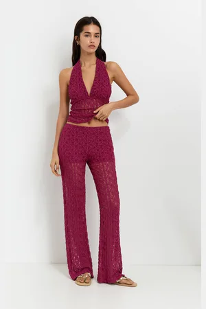 Pull&Bear Pantalon Dentelle