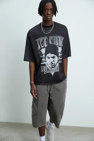Pull&Bear T-Shirt Ice Cube En Mesh