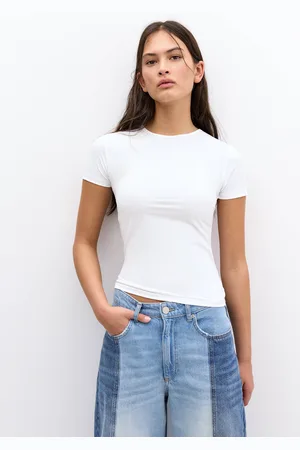 Pull&Bear T-Shirt Polyamide Manches Courtes