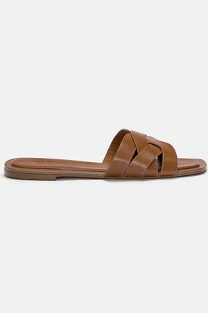 Pull&Bear Sandales Plates Croisées