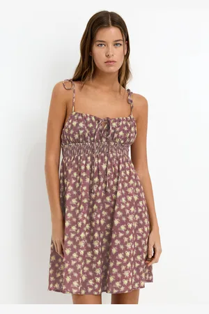 Pull&Bear Robe Courte À Fleurs