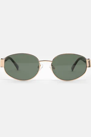 Pull&Bear Lunettes Métalliques À Branches Larges