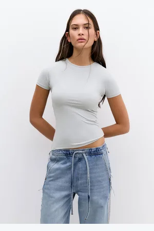 Pull&Bear T-Shirt Polyamide Manches Courtes