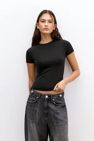 Pull&Bear T-Shirt Polyamide Manches Courtes
