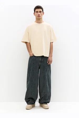 Pull&Bear Jean Super Baggy Plissé