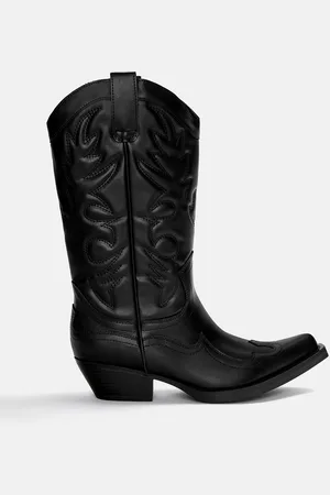 Pull&Bear Bottes Cowboy Surpiqûres