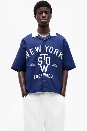 Pull&Bear Chemise Base-Ball À Col Contrastant