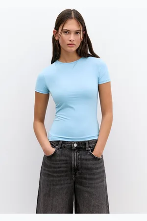 Pull&Bear T-Shirt Polyamide Manches Courtes