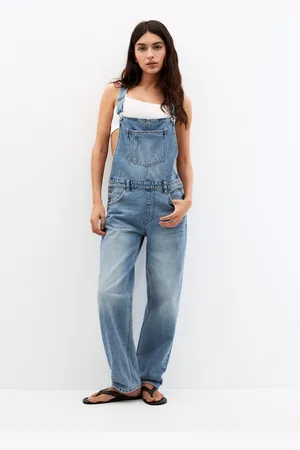 Pull&Bear Salopette Denim Basique