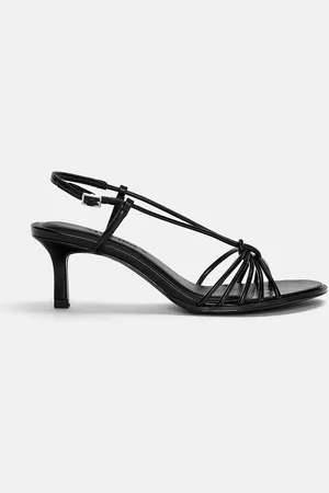Pull&Bear Sandales À Talon Avec Brides Et Nœud