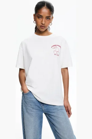 Pull&Bear T-Shirt Avec Broderie Cerises