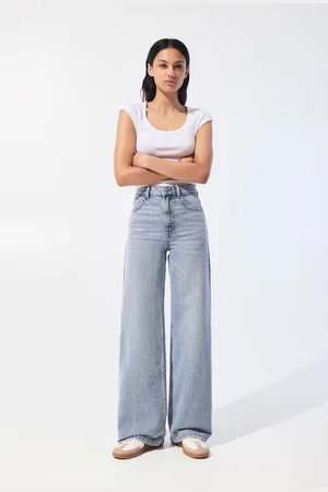 Pull&Bear Jean Large Taille Haute