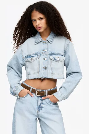 Pull&Bear Veste En Jean Cropped