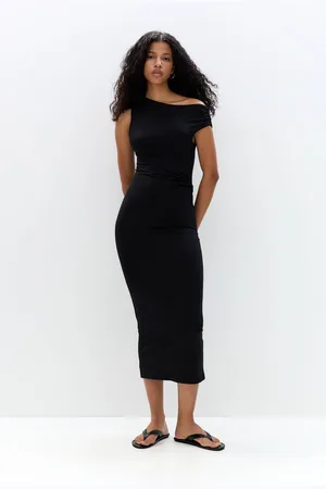 Pull&Bear Robe Midi En Polyamide