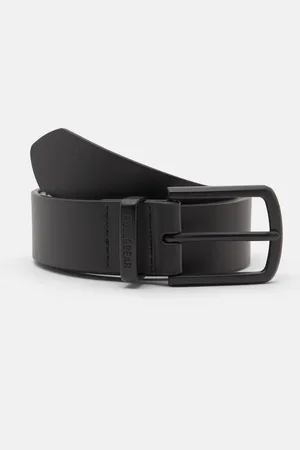 Pull&Bear Ceinture En Similicuir Avec Boucle Noire