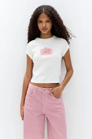Pull&Bear T-Shirt En Laiton Sergé À Manches Entières