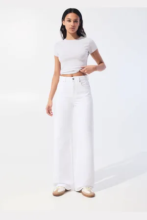 Pull&Bear Jean Large Taille Haute