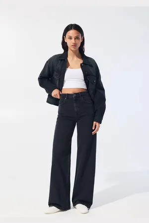 Pull&Bear Jean Large Taille Haute
