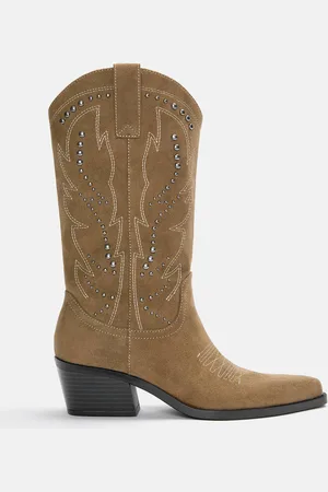 Pull&Bear Bottes Cowboy À Clous