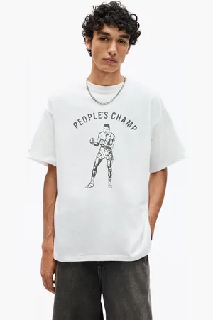 Pull&Bear T-Shirt Imprimé Mohamed Ali